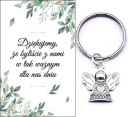 ĎAKUJEME HOSTOM DARČEK SVADOBNÝ ANJEL KĽÚČOVKA SPOMIENKY
