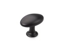 OVÁLNY MATTE BLACK nábytková kľučka GM-825