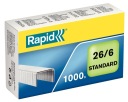 Rapid Standard 26/6 1M sponky, 1000 ks, 24861300