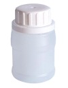 HDPE PLASTOVÁ FĽAŠA 100ml, uzáver, tesnenie