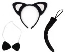 Motýlik Kitty Kitten Cat Day s ušami