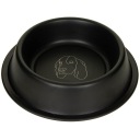 Kovová miska pre psa na gume LASER DOG 0,47L