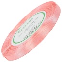STUŽKA lososová SATINOVÁ stuha 6mm - 32mb