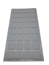 PLSTENÉ PODLOŽKY PRE BIELÝ NÁBYTOK 25X25 PREMIUM