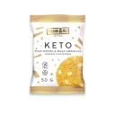 Jemný koláčik KETO CHEESECAKE s bielou čokoládou BEZLEPKU 50g Frank&Oli