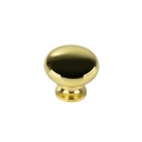 Nábytkový gombík VITO Rejs GOLD GLOSS fi32