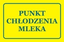 Nie 47 VÝSTRAŽNÁ TABUĽA BOD CHLADENIA MLIEKA