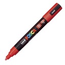 Popisovač Uni Posca PC-5M s plagátovou farbou - ČERVENÁ