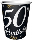 HAPPY BIRTHDAY PAPIEROVÉ POHÁRKY 50 pohárov, 6 ks