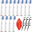 12x HLAVA ELEKTRICKEJ KEFKY ORAL-B + PRÍSLUŠENSTVO