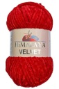 Himalaya Velvet priadza 100g červená 90018