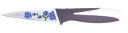 Kuchynský nôž na zeleninu, ovocie, ozdobná čepeľ, 24 cm