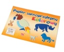 FAREBNÝ SAMOLEPIACI PAPIER VÝREZ A5, 8 LIST