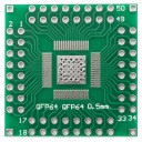 QFP64 QFN64 0,5/QFP64-32 0,8 na DIP adaptér