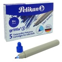 GRIFFIX NÁPLŇ BALLROLL PELIKÁN BLUE PELIKÁN 5 ks