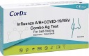Test CorDx COMBO 4v1 COVID-19 Chrípka typu A/B RSV
