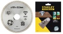 Diamantová čepeľ STANLEY 125x22,2 na keramické dlaždice