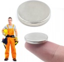 Neodymový plochý magnet 20x3 mm, silné magnety