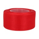 ŠIFÓNOVÁ STUHA ČERVENÁ POLYESTEROVÁ ORGANZOVÁ STUHA 40mm 3079