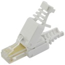 RJ45 kat.5E UTP zástrčka, bez náradia, 8p8c