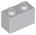 LEGO 3004 Brick Brick Brick Brick 1x2 Light Grey LBG 10 kusov