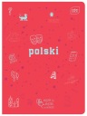 A5 linajkový zápisník, 60 listov, POĽSKÝ JAZYK + cheat sheet