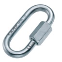Oceľová karabína Maillon Camp – Quick Link Oval 8 mm, oválna, skrutkovacia