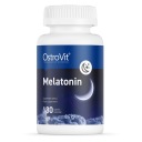 MELATONÍN ZDRAVÝ SPÁNOK Nespavosť JET LAG ÚNAVA VEGE - OstroVit 180 tab.
