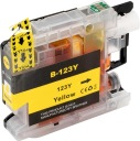 Atrament pre Brother LC123 LC123XL J132W DCP-J152W DCP-J552DW DCP-J752DW žltý