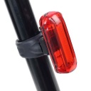 Zadné svetlo na bicykel so sedlovkou COB LED
