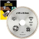 Diamantový kotúč 125mm keramická dlažba STANLEY