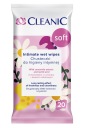 CLEANIC SOFT obrúsky na intímnu hygienu 20 ks