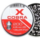 Diabolo pelety Umarex Cobra Pointed Ribbed 6,35/200