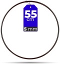 Ráfik Koleso Kovové ČIERNA 55 cm 5 mm HRUBÝ DRÔT