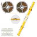 KONEKTOR PRE LED COB MONO PÁSKY 8mm ZÁPADKA Na spájanie pásikov