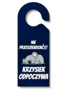 Personalizovaný vešiak na dvere s koalou a názvom NERUŠIŤ!!!