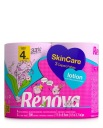 Toaletný papier Renova Skin Care Lotion Rose 4R