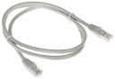 Patchcord RJ45/1.0-GREY kat.5e UTP sivý 1m