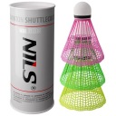 BADMINTONOVÉ Okenice NYLON MULTICOLOR 3 KS. NILS NBL6103