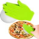 NÔŽ NA PIZZU OKRUHÝ NÔŽ NA REZANIE PIZZY RÚČKA