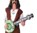 Flower Power Banjo Banjo Hippie nafukovacia gitara