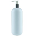 Fľaša s pumpičkou, 24/410, 500ml, biela