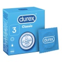 Durex Classic klasické kondómy, 3 kusy