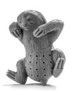 ČAJOVÝ PIRÁČ SLOTHY SILIKÓNOVÁ SIVÁ FARBA