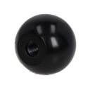 Guľôčkový gombík DIN 319-KU-50-M12-C - plast