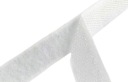 Krajčírsky suchý zips 20 mm na šitie, sada suchých zipsov bez lepidla, BIELY