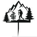 Mountains Topper Traveller, milovník horolezectva PLEXI