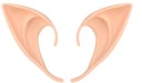 ELFA EARS LATEXOVÉ BÉŽOVÉ NÁSTROJE