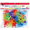 102146 BLOKOVANIE MALÝCH GENIÁLNYCH STOLIČEK 40 ELEMENTOV
