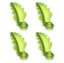 LEGO Plants - Leaf Fern Palm Lime Lime 6438450 2682 - 4 ks